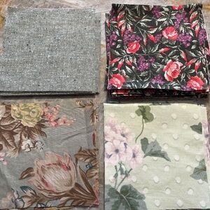 40 Precut 5" Quilt Squares Assorted Fabric Charm Pack